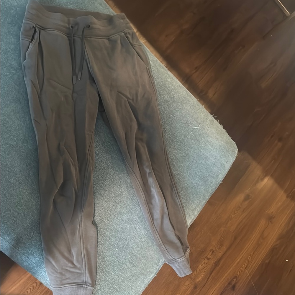 Lululemon gray scuba Jogger Sweatpants